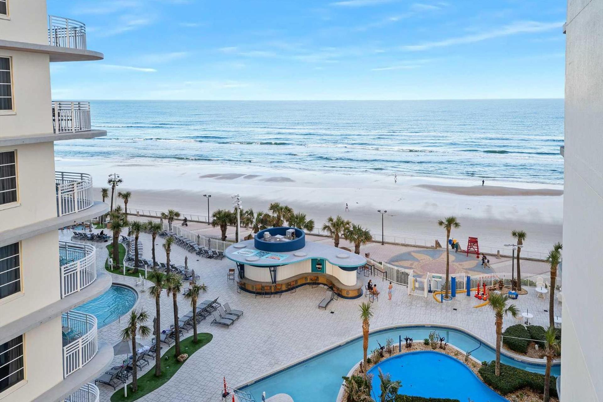 Luxury 8Th Floor 2 Bedroom Condo Direct Oceanfront Wyndham Ocean Walk Resort Daytona Beach | 801 Екстериор снимка